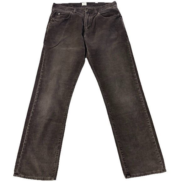 J.CREW Other - JCrew Corduroy Pants Mens 33x30 Black Straight Leg Regular Fit Medium Wale 77388